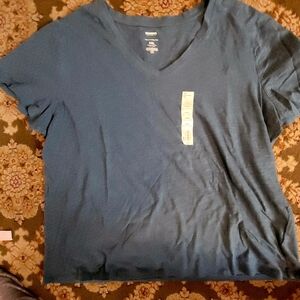 Sonoma Teal V-Neck Short Sleeve Tee